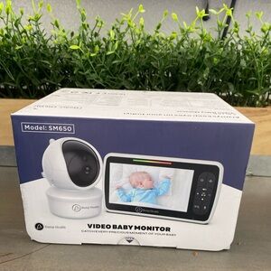 SM650 White Video Baby Monitor